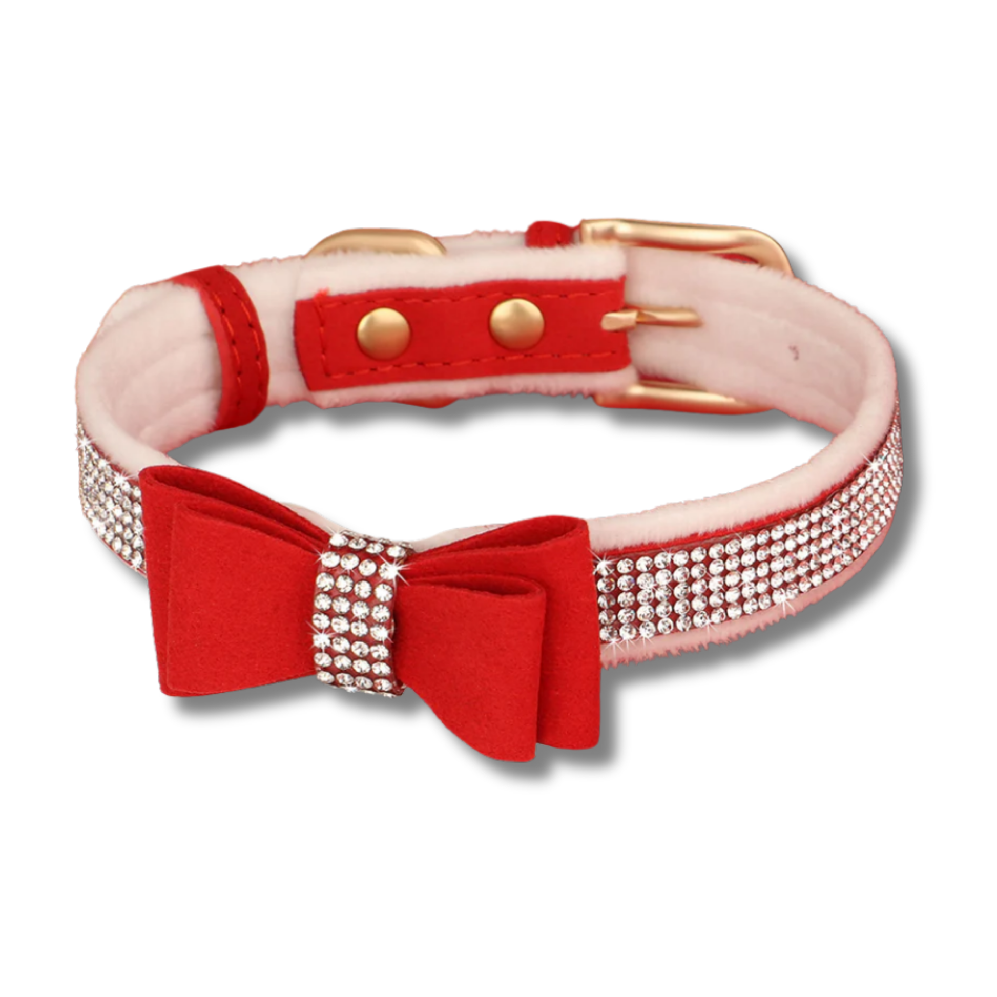 GlamPaw - Sprankelende Luxe Huisdierhalsband