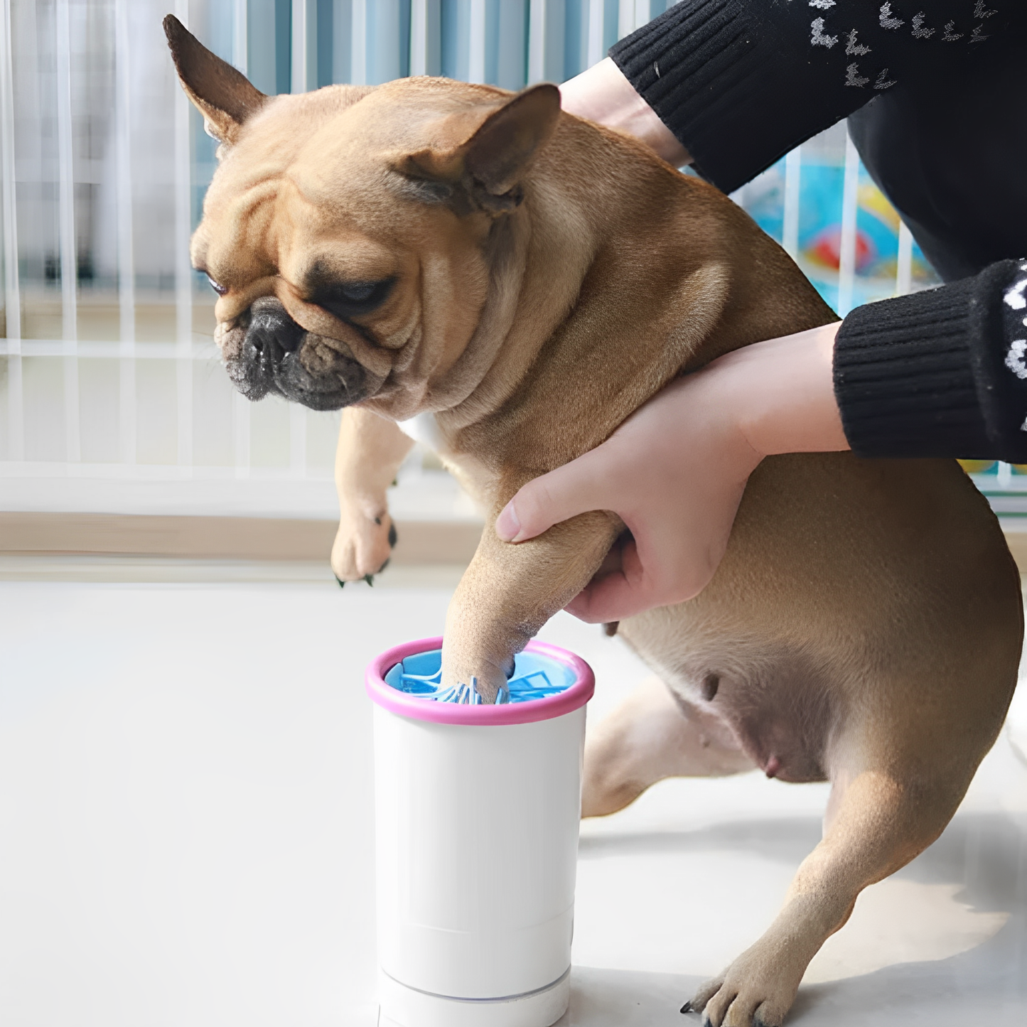PawClean 2.0 - Siliconen Pootreiniger Beker