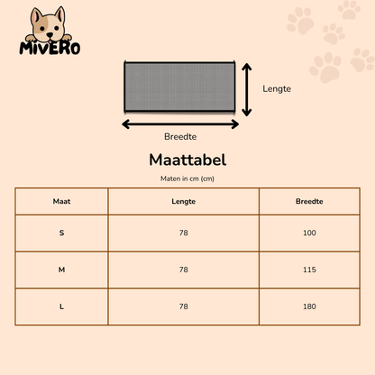 PawBlock - Uitschuifbare Mesh Hek