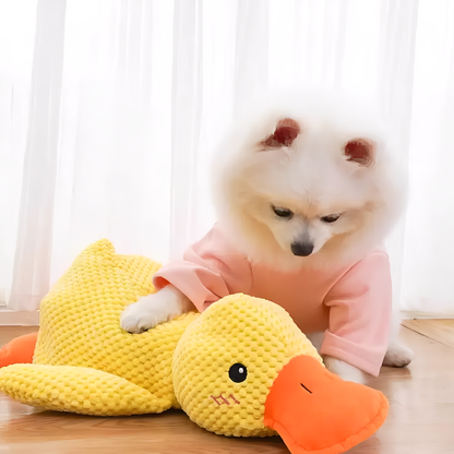 QuackMate - Quakkend Pluche Hondenspeeltje
