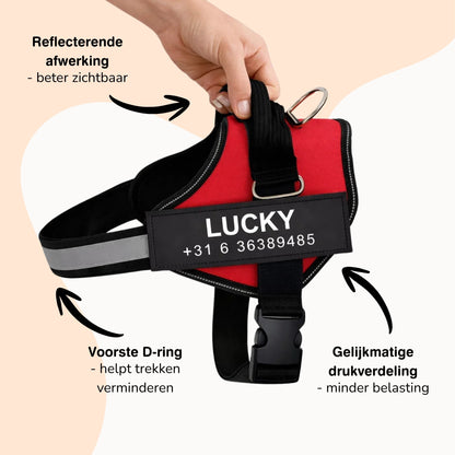 PawGuard - Gepersonaliseerd Hondentuigje