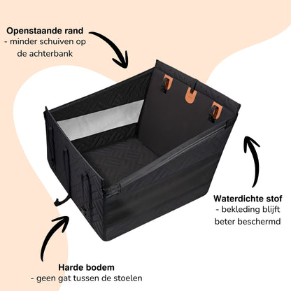 Pawfort - Waterdicht Harde Bodem Honden Achterbankverlenger