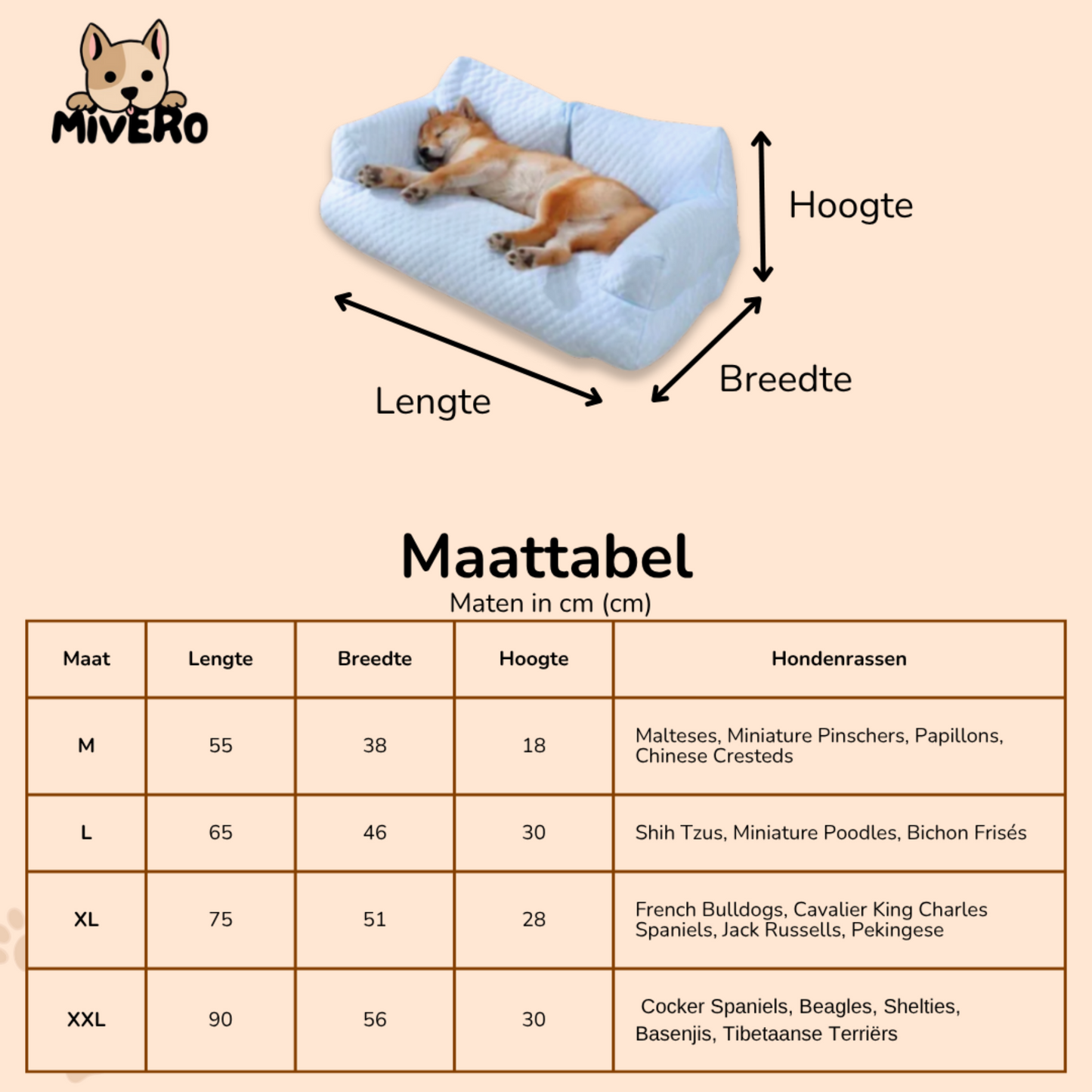 ChillyPaws - Het verkoelende hondenbed!