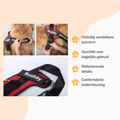 PawGuard - Gepersonaliseerd Hondentuigje