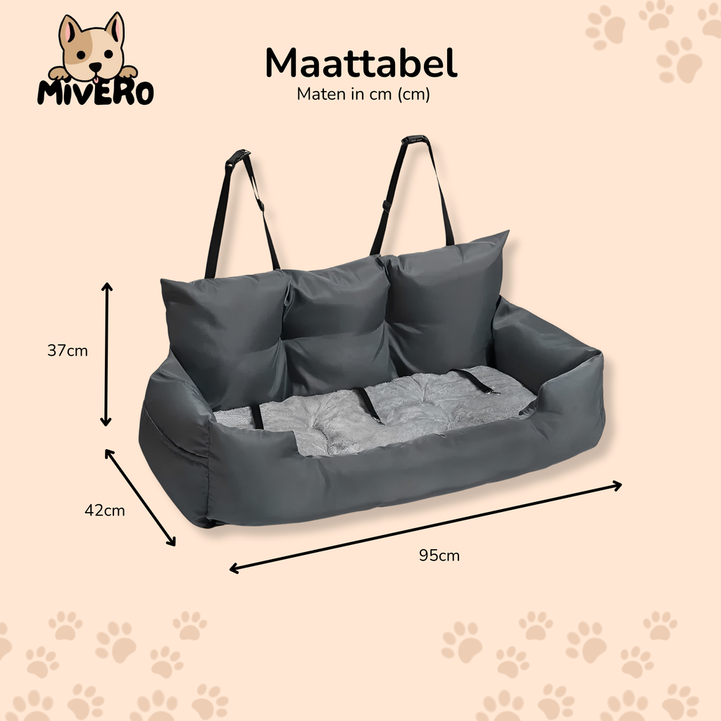 SnuggleSeat  - Veilig Comfortabel Hondenzitje