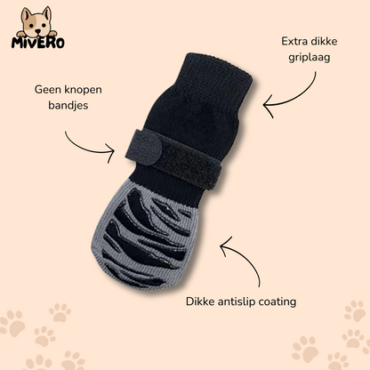 SteadyPaws - Antislip Honden Gripsokken