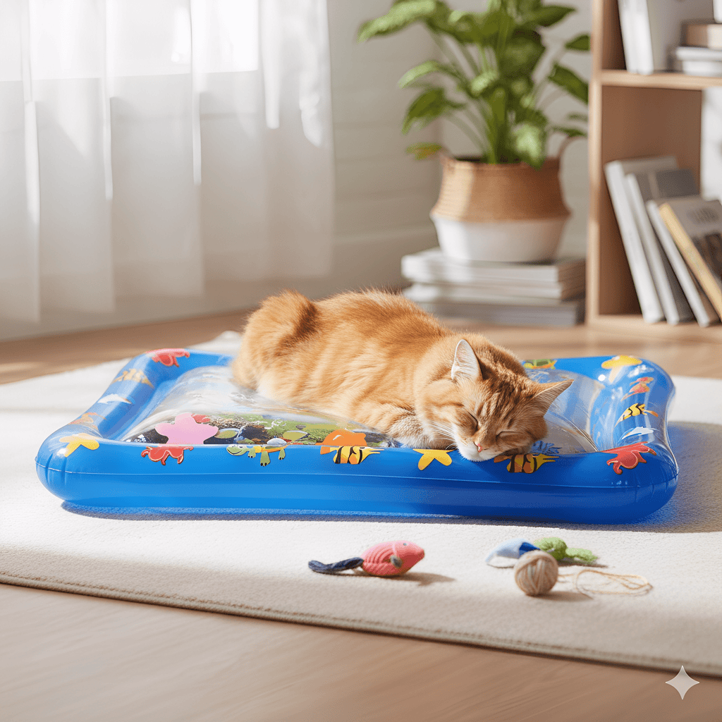 AquaHaven - Katten Waterspeelmat Vulbaar met Water - Mivero
