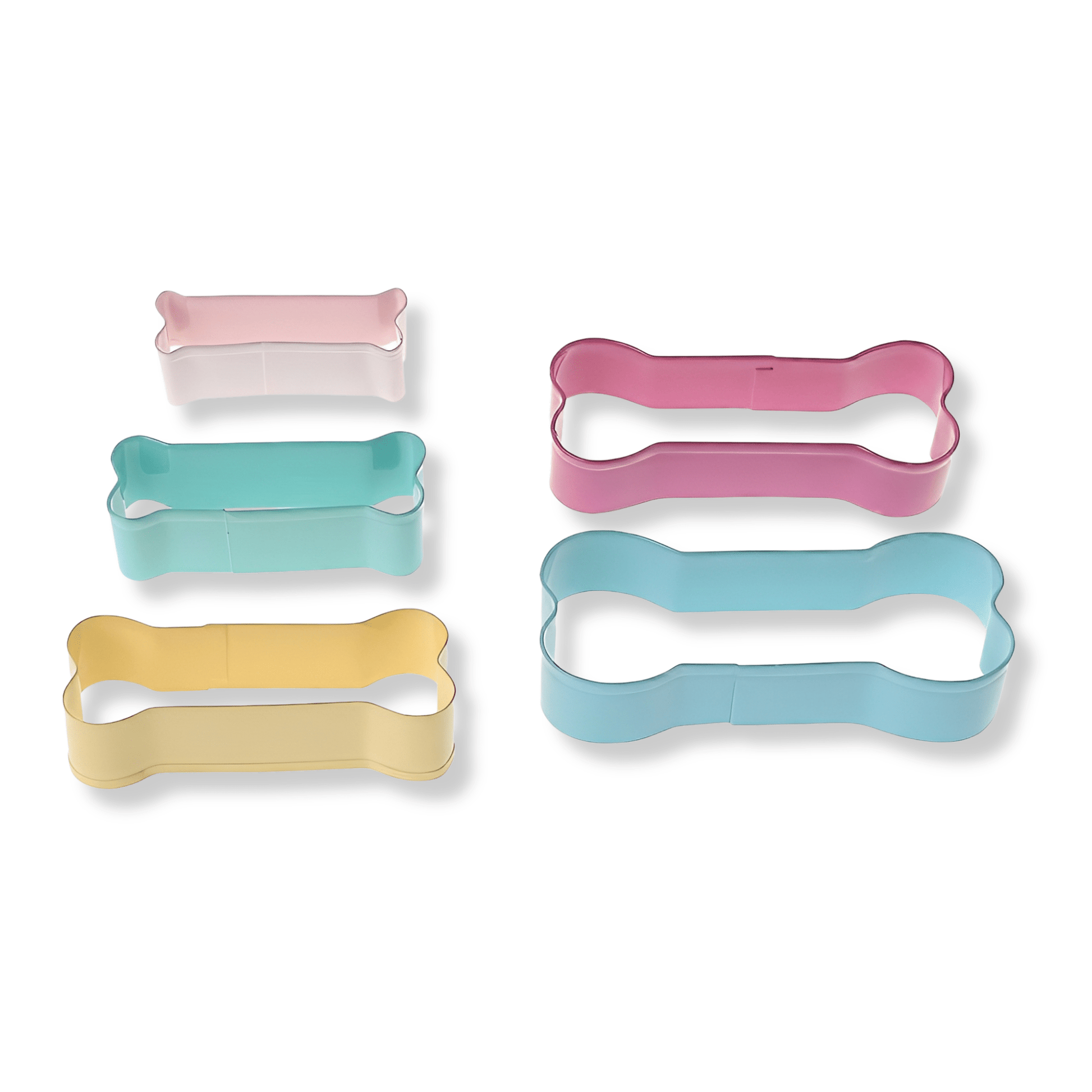 BakeBone - Botvormige RVS Koekjesvormers - Mivero