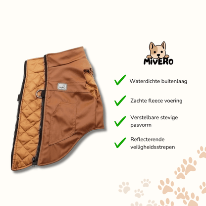 BarkCoat - Waterdichte Ademende Hondenjas - Mivero
