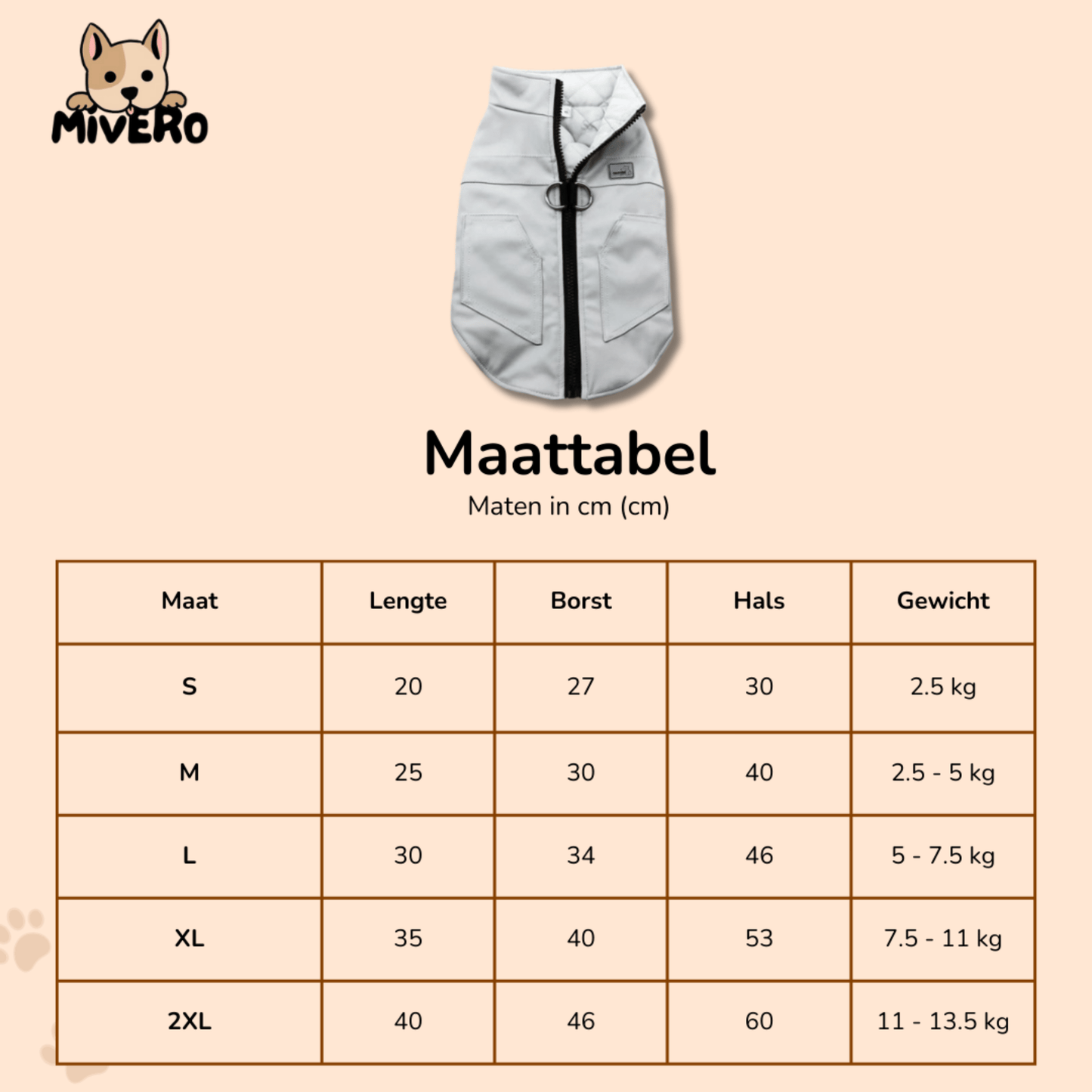 barkcoat - waterdichte ademende hondenjas - mivero