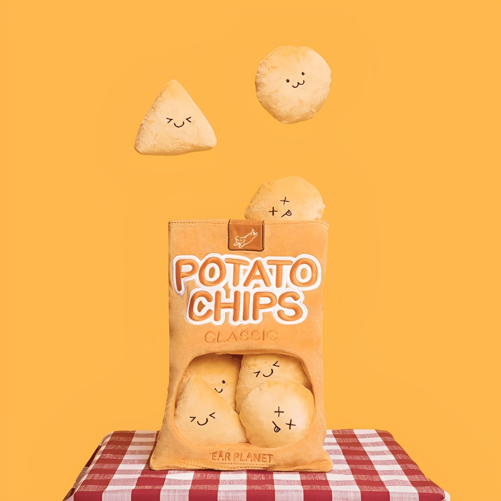 Barkritos - Snuffelspeelgoed Hond Chipszak Met Piep - Mivero