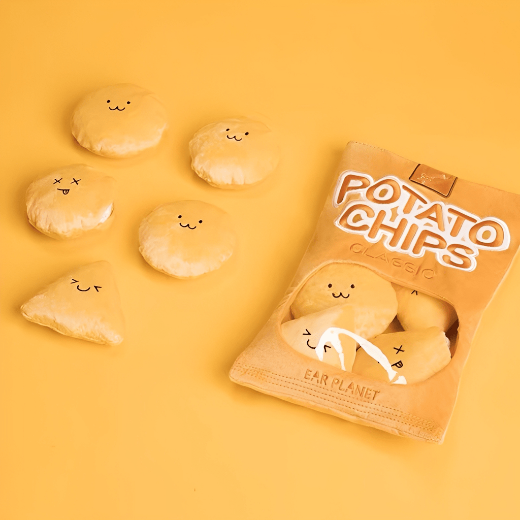 Barkritos - Snuffelspeelgoed Hond Chipszak Met Piep - Mivero