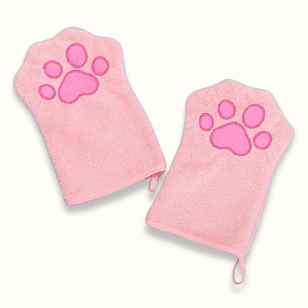 Bathie - Sneldrogende Reinigingshandschoen Huisdieren - Mivero