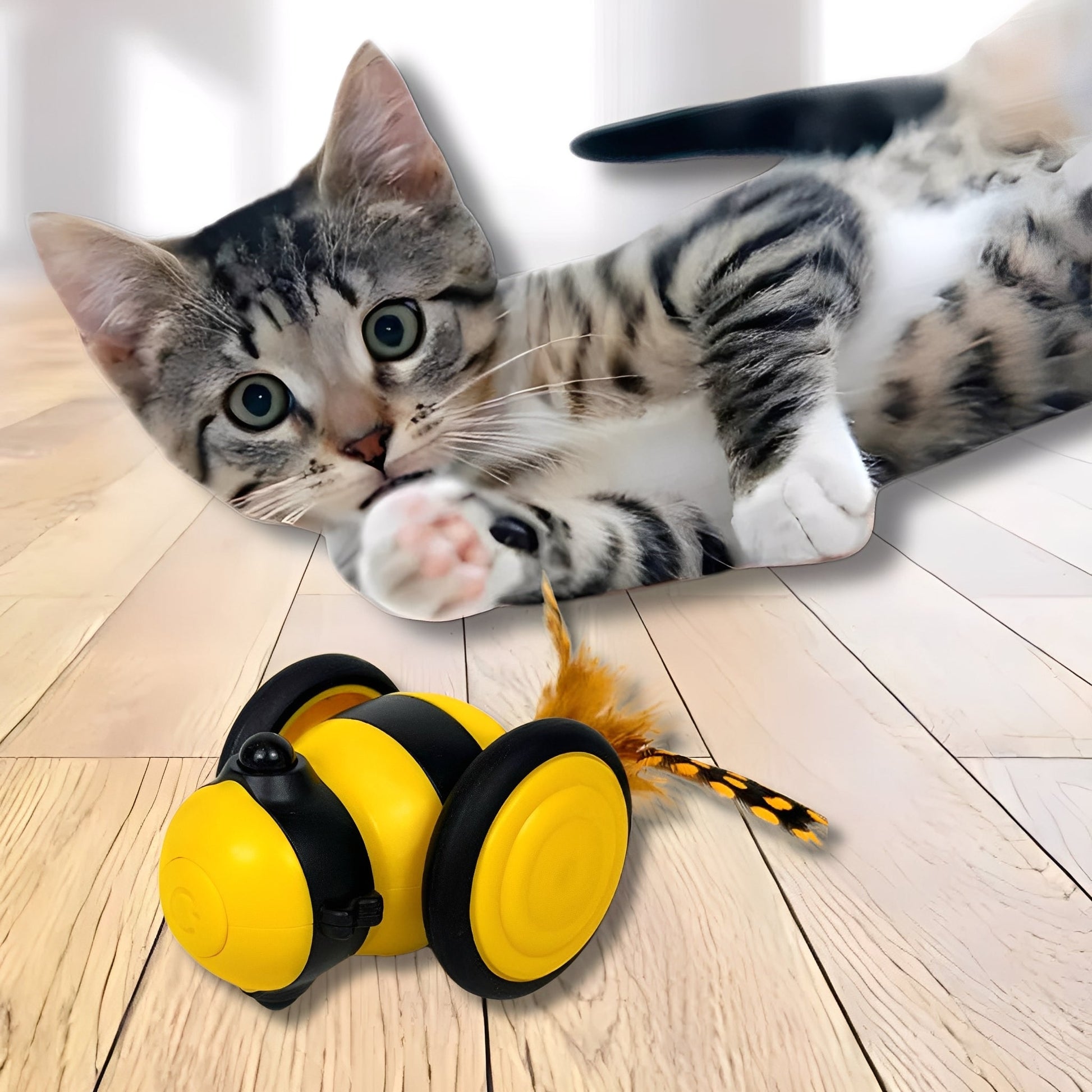 BeePounce - Interactief Jachtinstinct Speeltje - Mivero