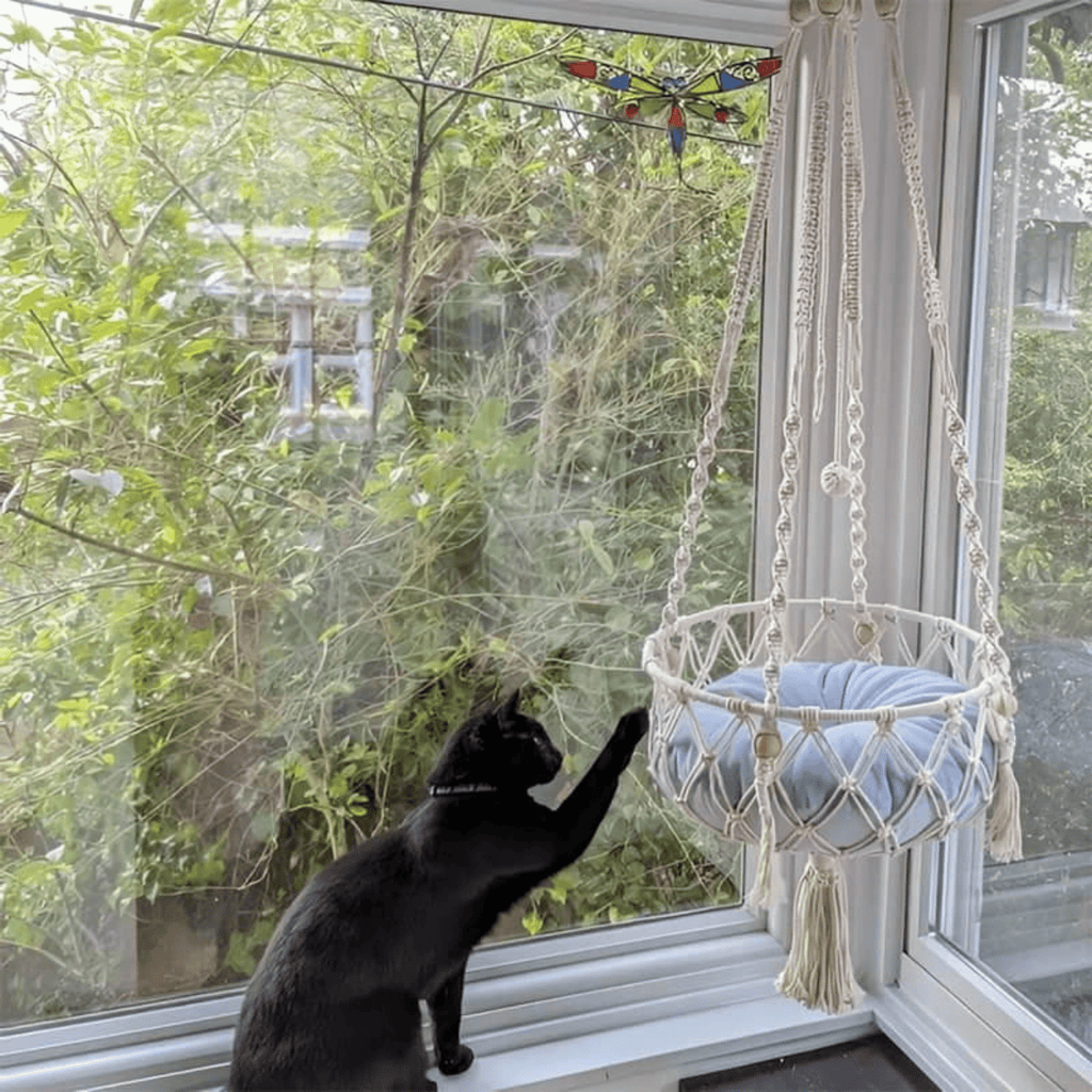 Boheema - Bohemien Hangende Kattenhangmat - Mivero