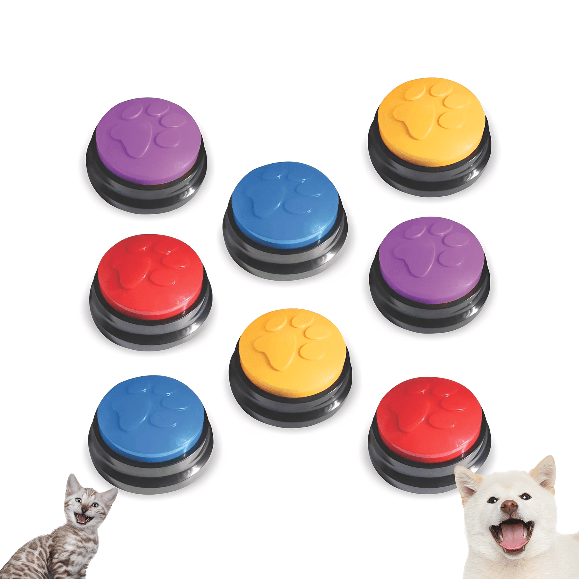 BondSpeak - Praatknoppen Hond en Kat 30 Seconden Inspreekbaar - Mivero