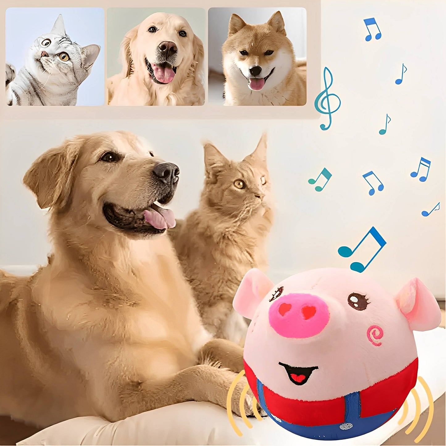 bouncyballs - het interactieve hondenspeeltje - mivero