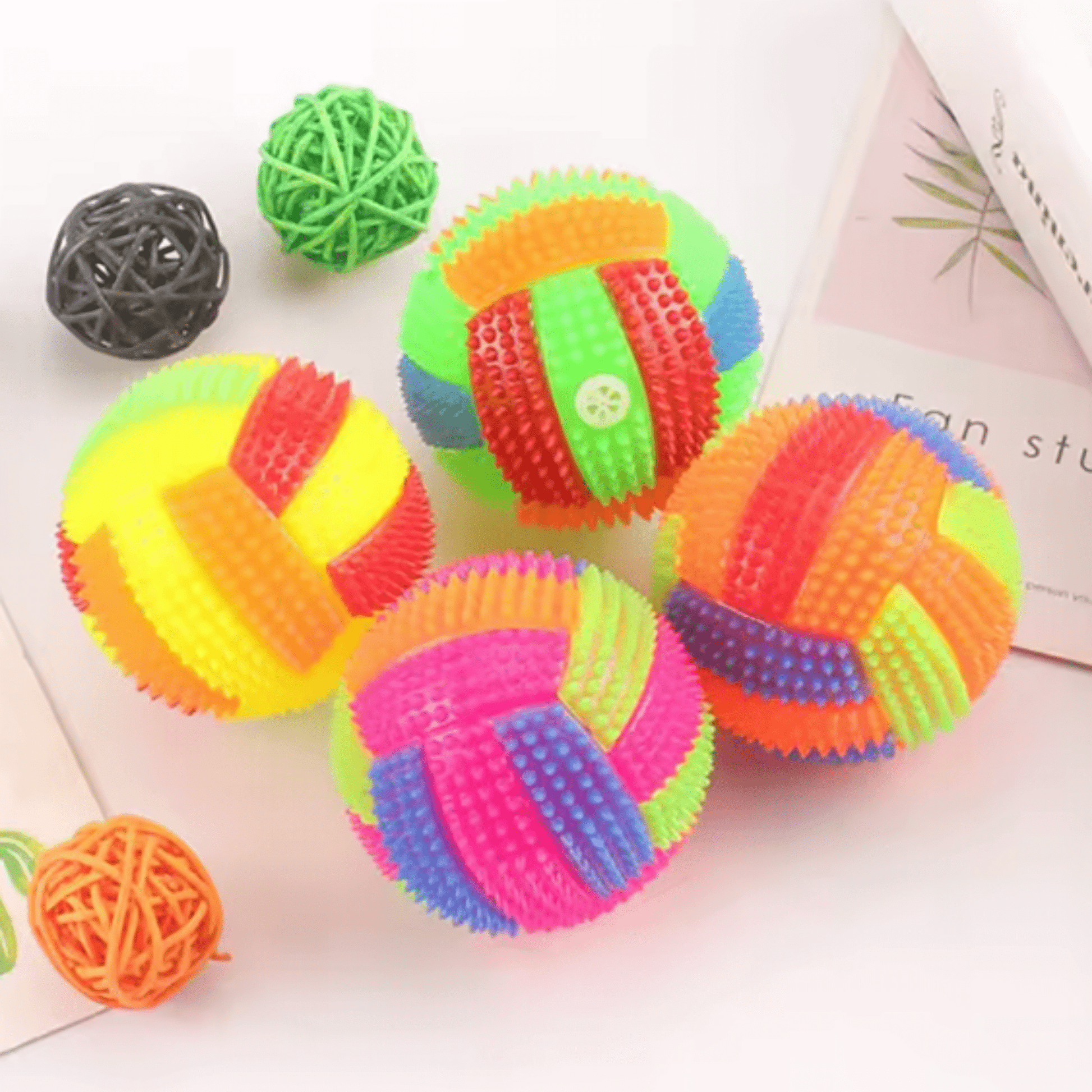 BrightChomp - Interactieve Lichtgevende Kauwbal - Mivero