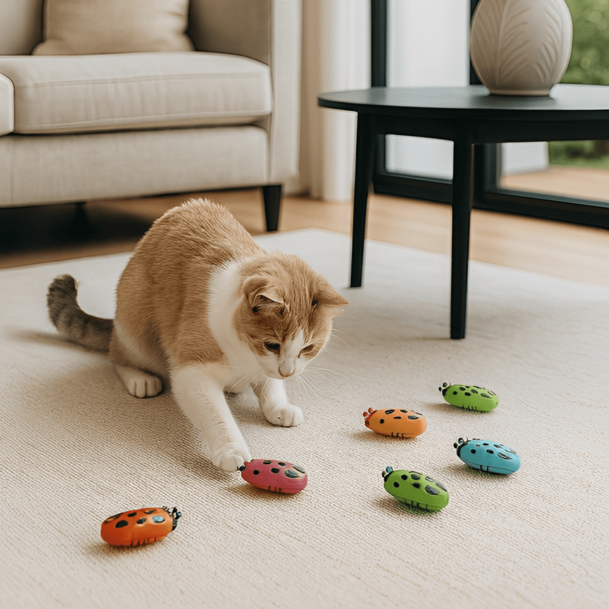 BugRush - Vibrerend Obstakelvrij Katteninsect - Mivero