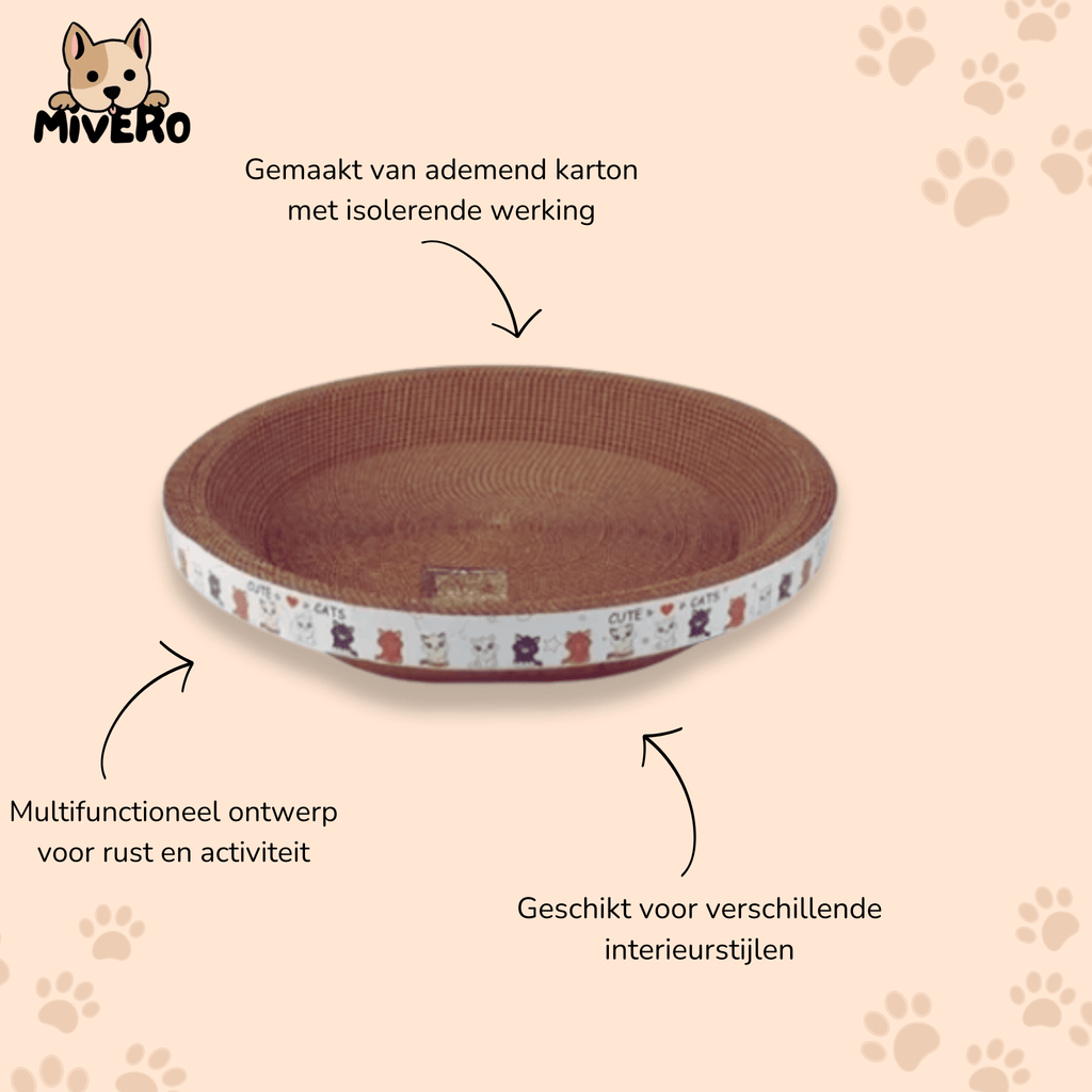 CardiCat - Ademend Isolerend Krabmeubel - Mivero