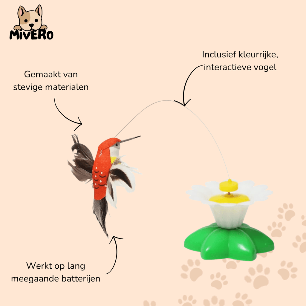 CatCho - Interactief Bewegend Kattenspeeltje - Mivero