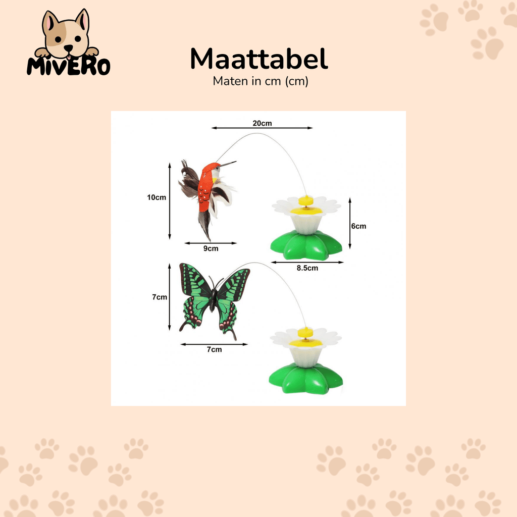 CatCho - Interactief Bewegend Kattenspeeltje - Mivero