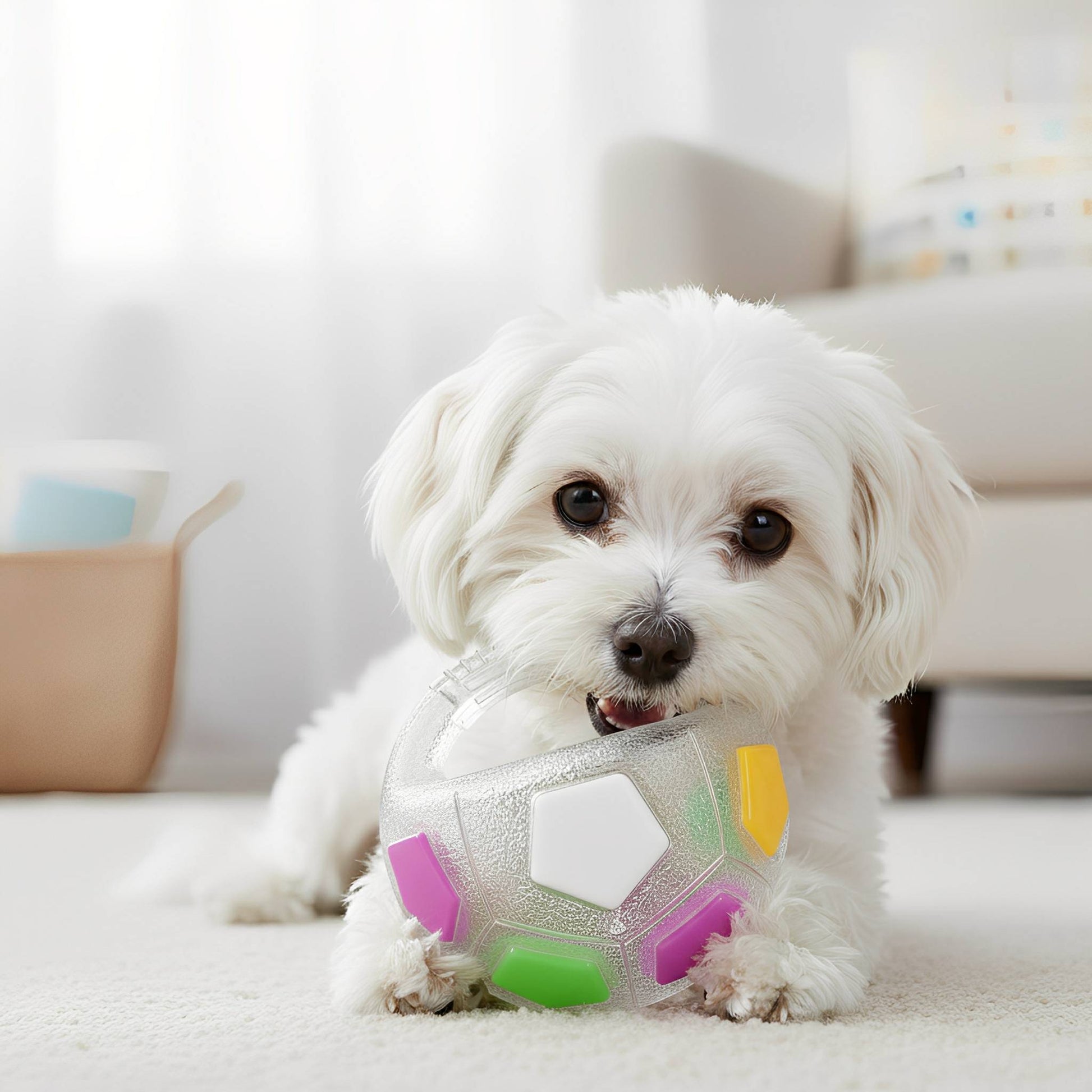 ChewMate - Honden Speelbal Anti Stress met Pieper - Mivero