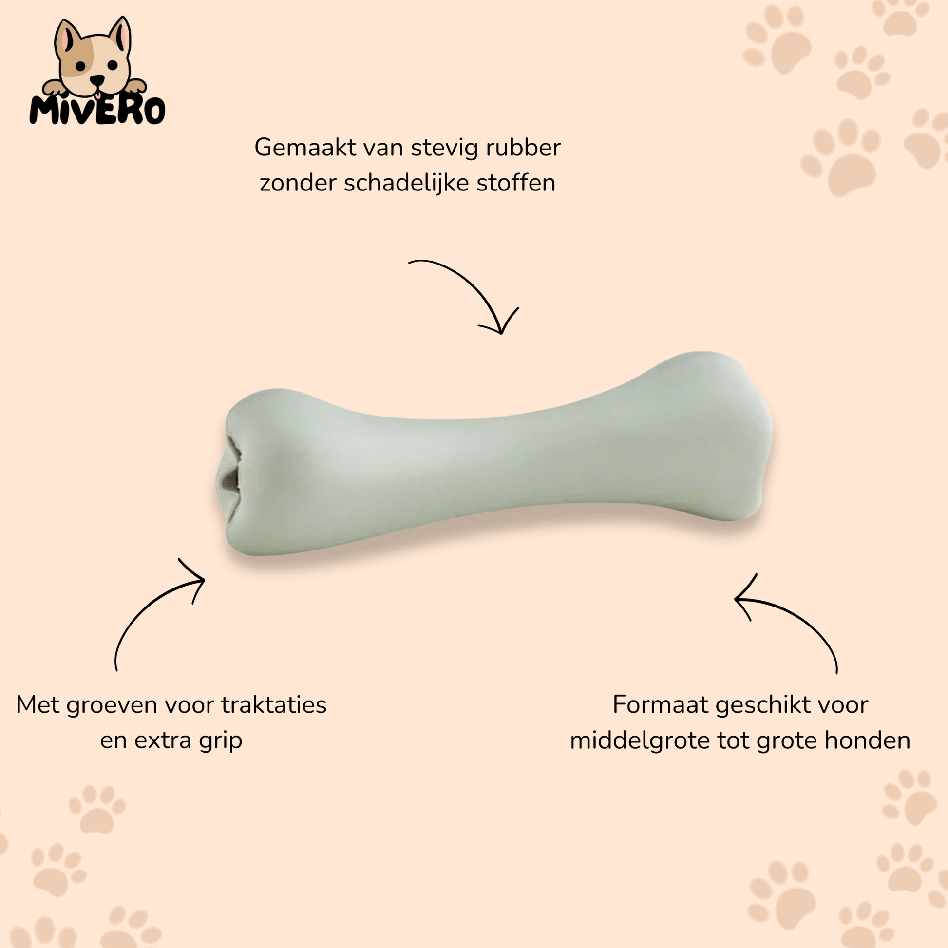 Chewtopia - Mentale Kauwuitdaging Hondenspeelgoed - Mivero