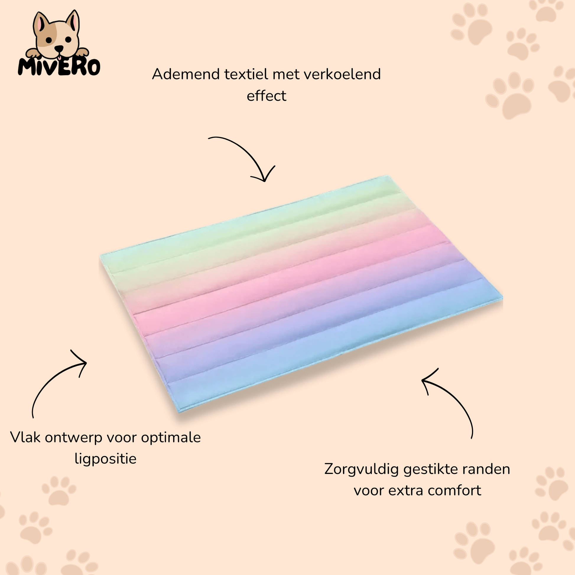 Chillow - Verkoelend Ademend Huisdierenbed - Mivero