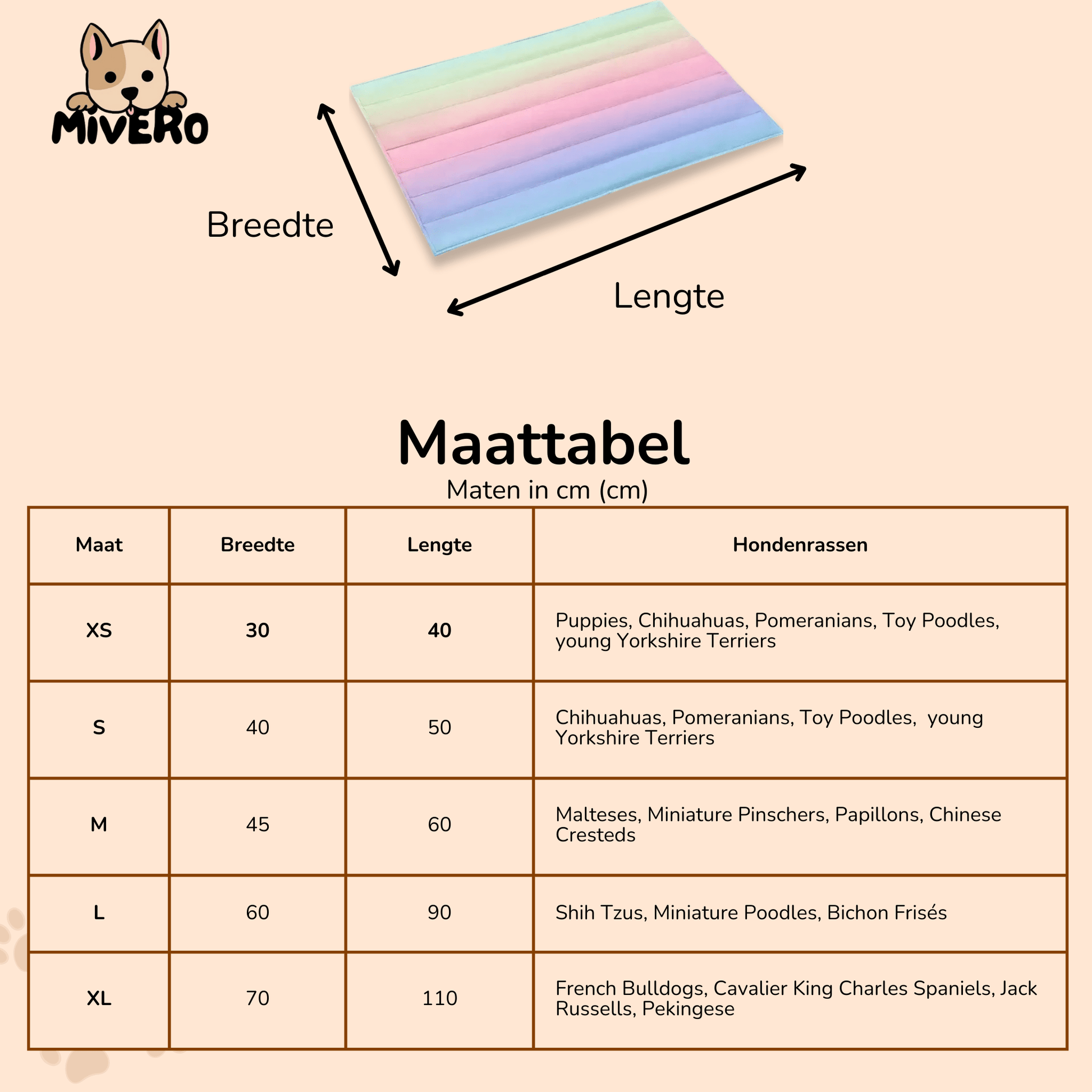 Chillow - Verkoelend Ademend Huisdierenbed - Mivero