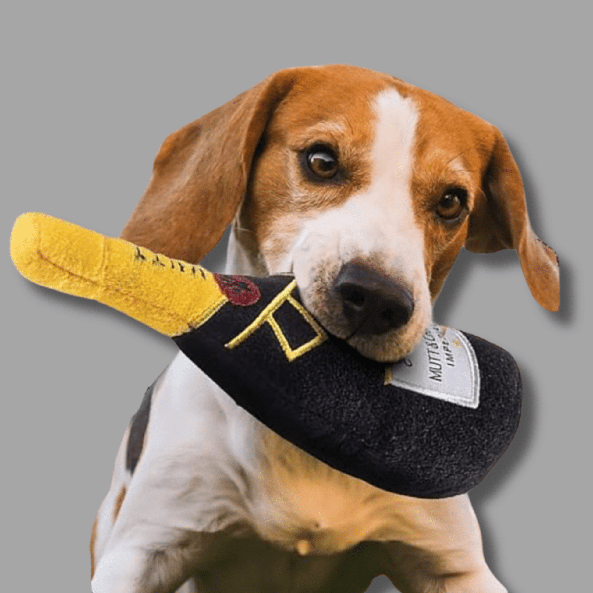 Chompagne - Pluche Piepende Champagnespeeltje - Mivero