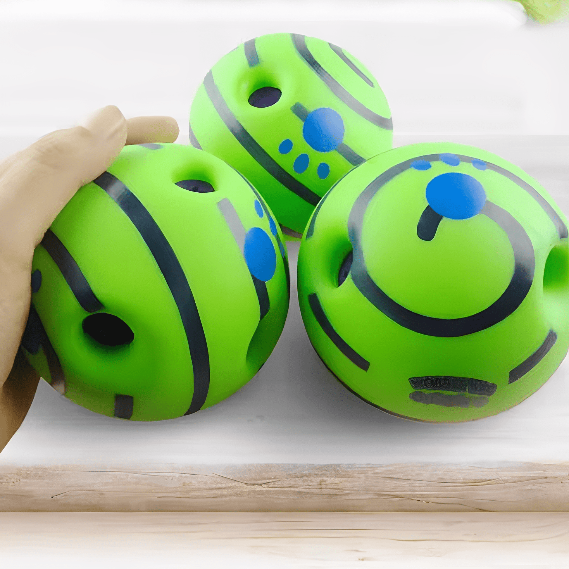 Chompix - Interactieve Geluidmakende Hondenspeelbal - Mivero