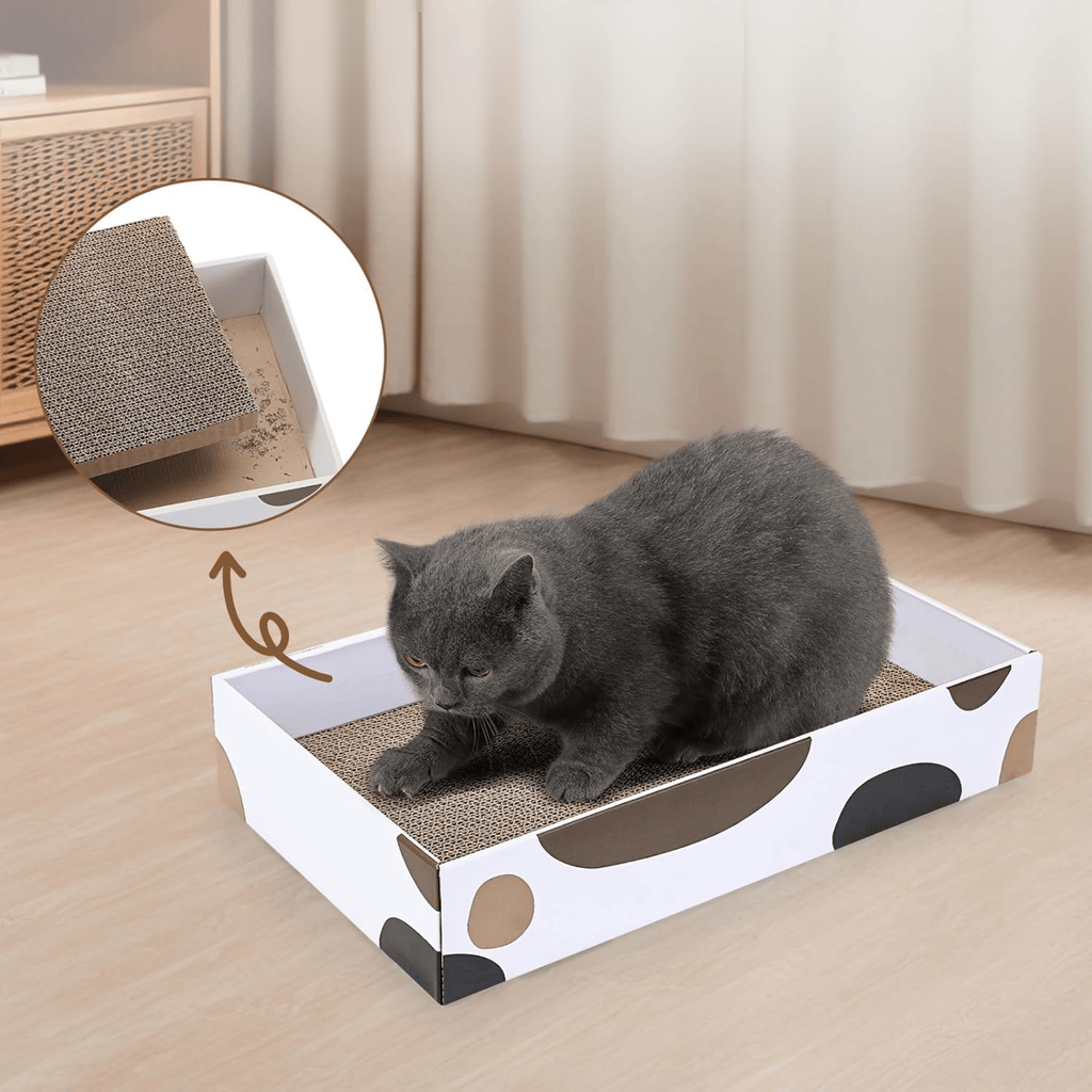 Clawver - Omkeerbare Kartonnen Krabplanken - Mivero