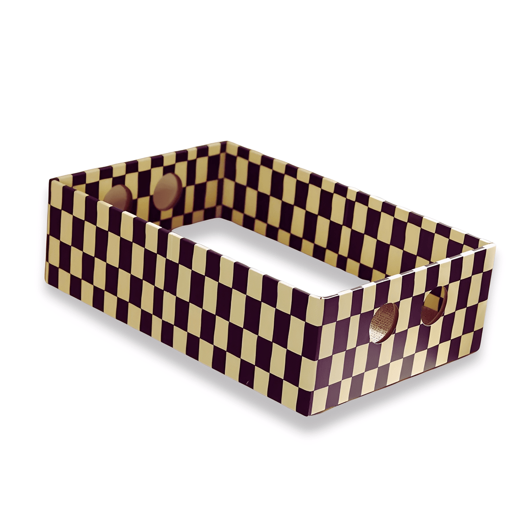 Clawzy - Ovale Kartonnen Krabmand - Mivero