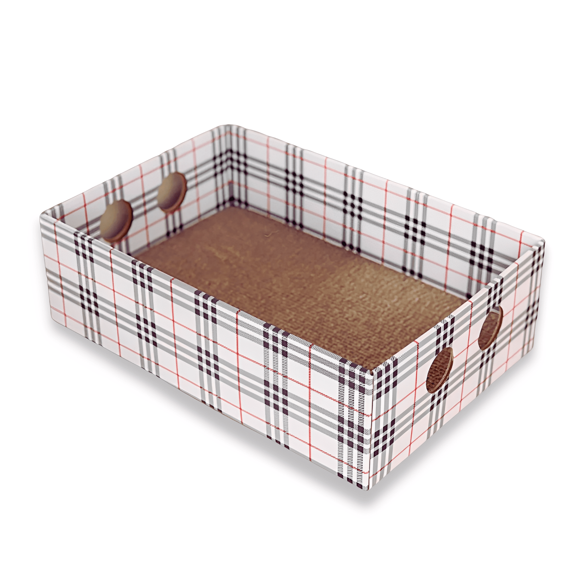 Clawzy - Ovale Kartonnen Krabmand - Mivero