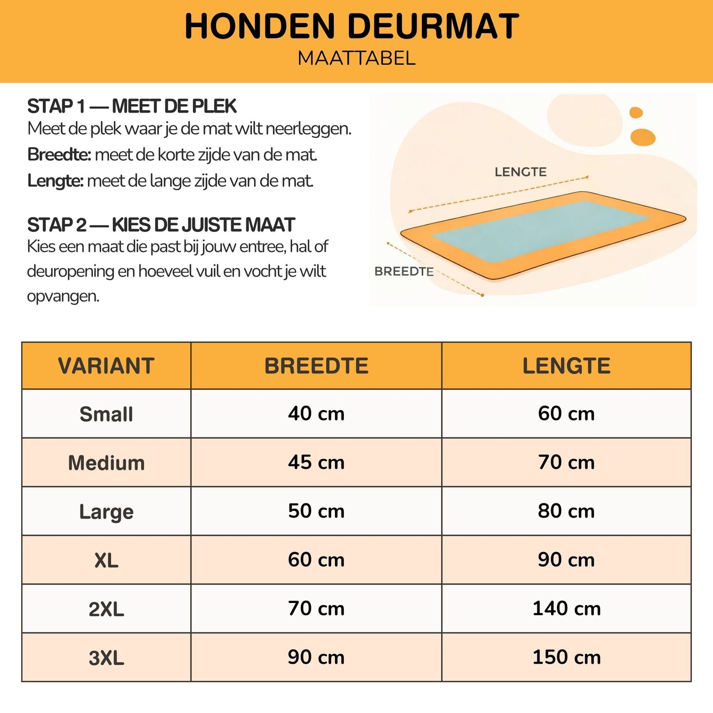 cleanpaw - honden deurmat absorberend antislip - mivero
