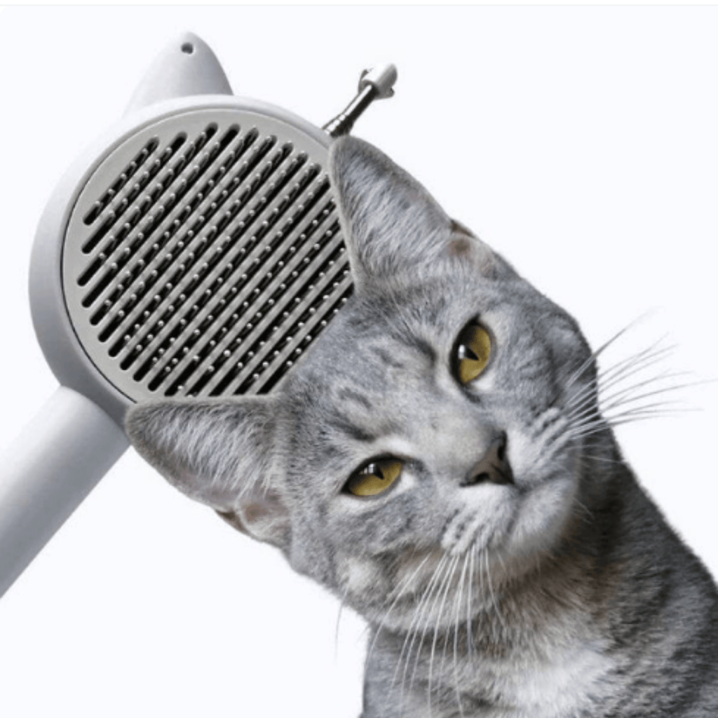 Comfurrt - Multifunctionele Ergonomische Kattenborstel - Mivero