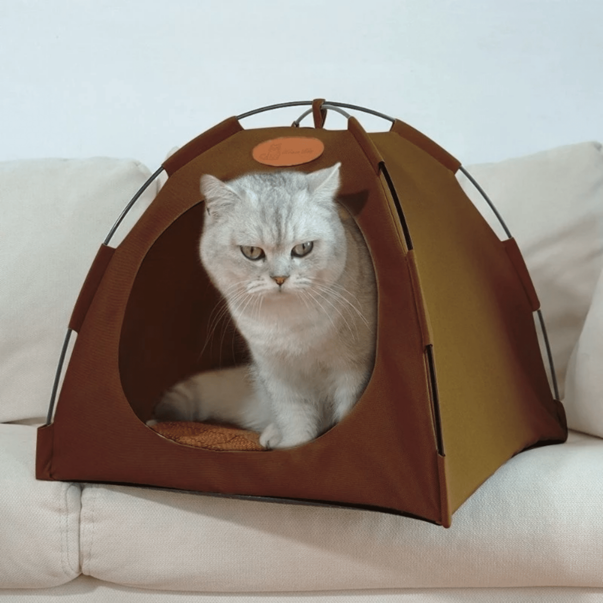 CoolNest - Ademend Opvouwbaar Kattenzelt - Mivero