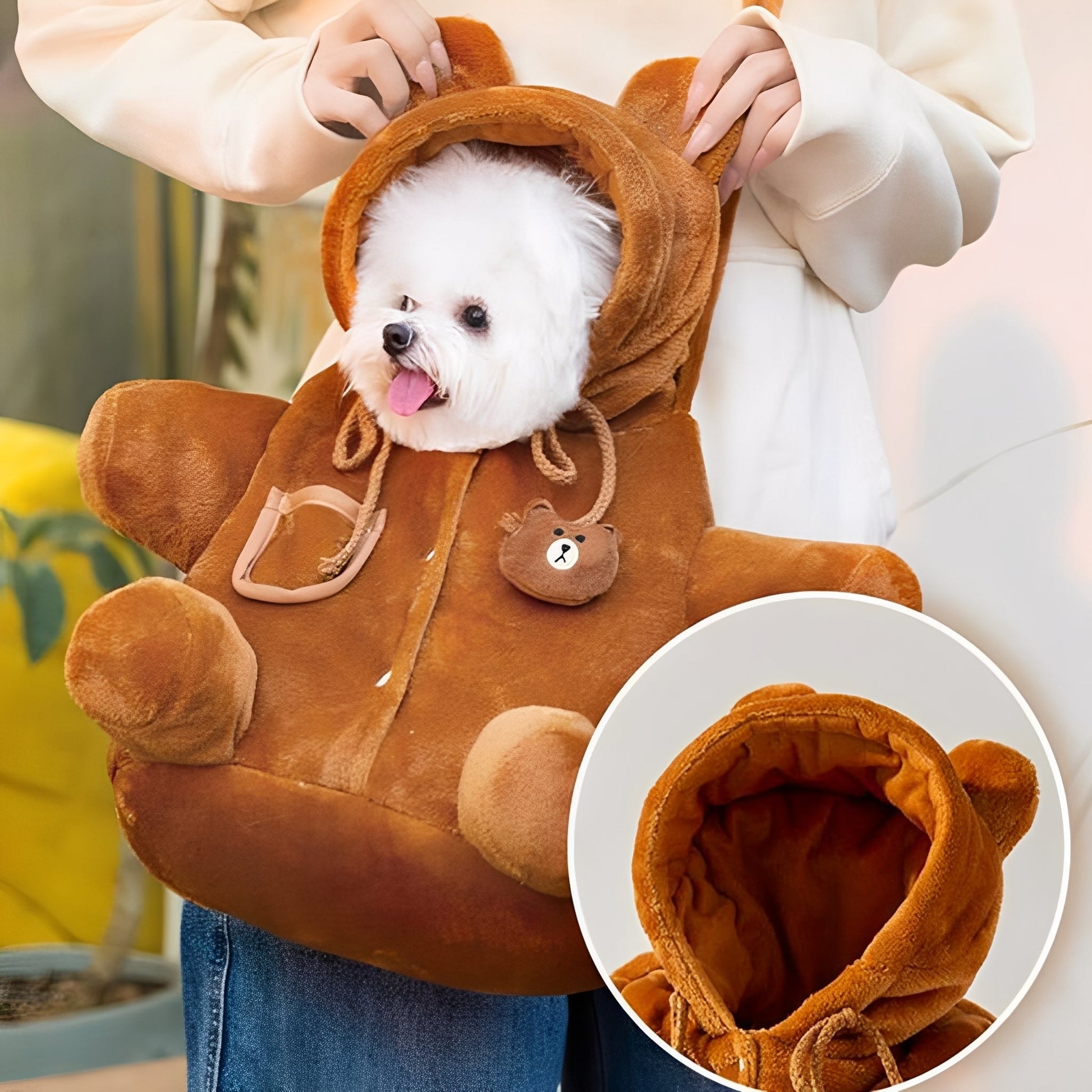 Cozipup - Pluche Schattige Hondendraagtas - Mivero