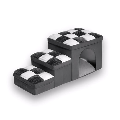 CozyClimb - Opvouwbare Opbergtrap Huisdieren - Mivero