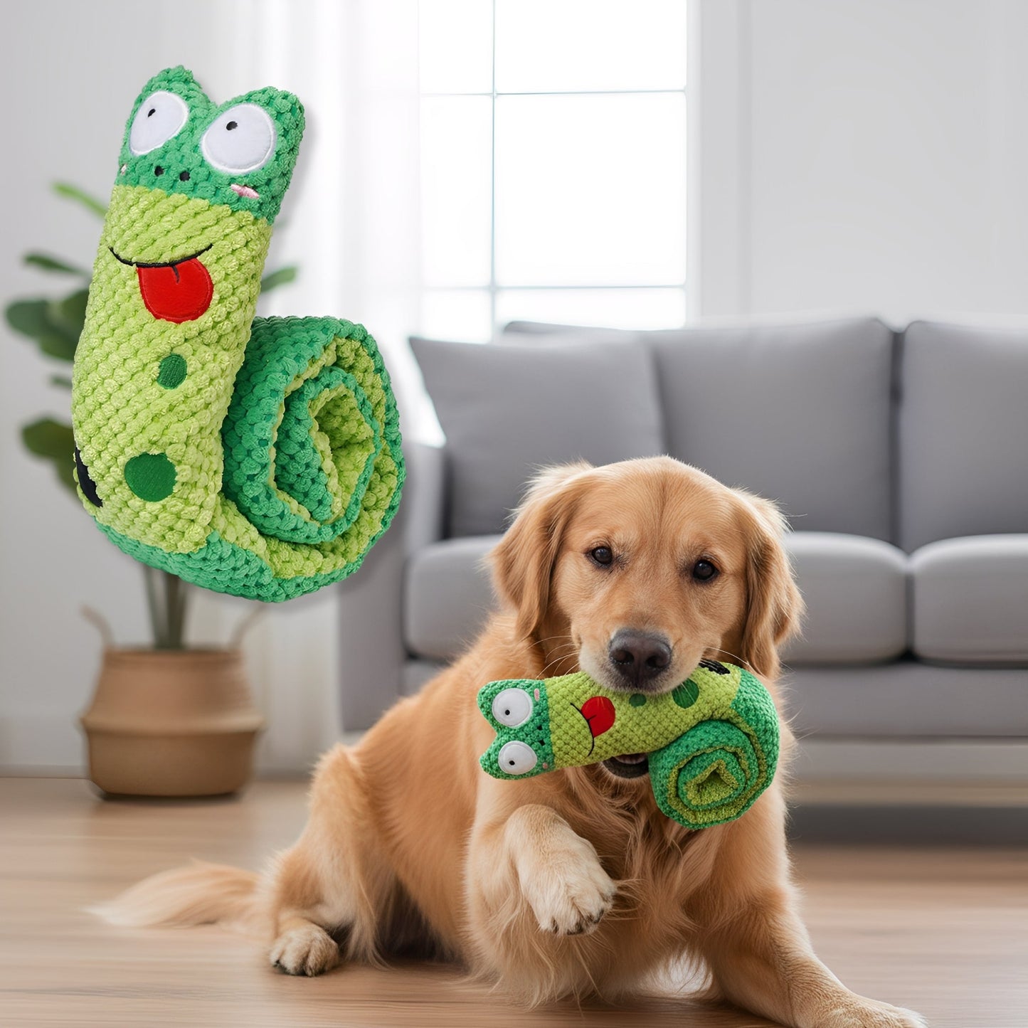 cozycoil - hond snuffelspeelgoed slang voerpuzzel - mivero