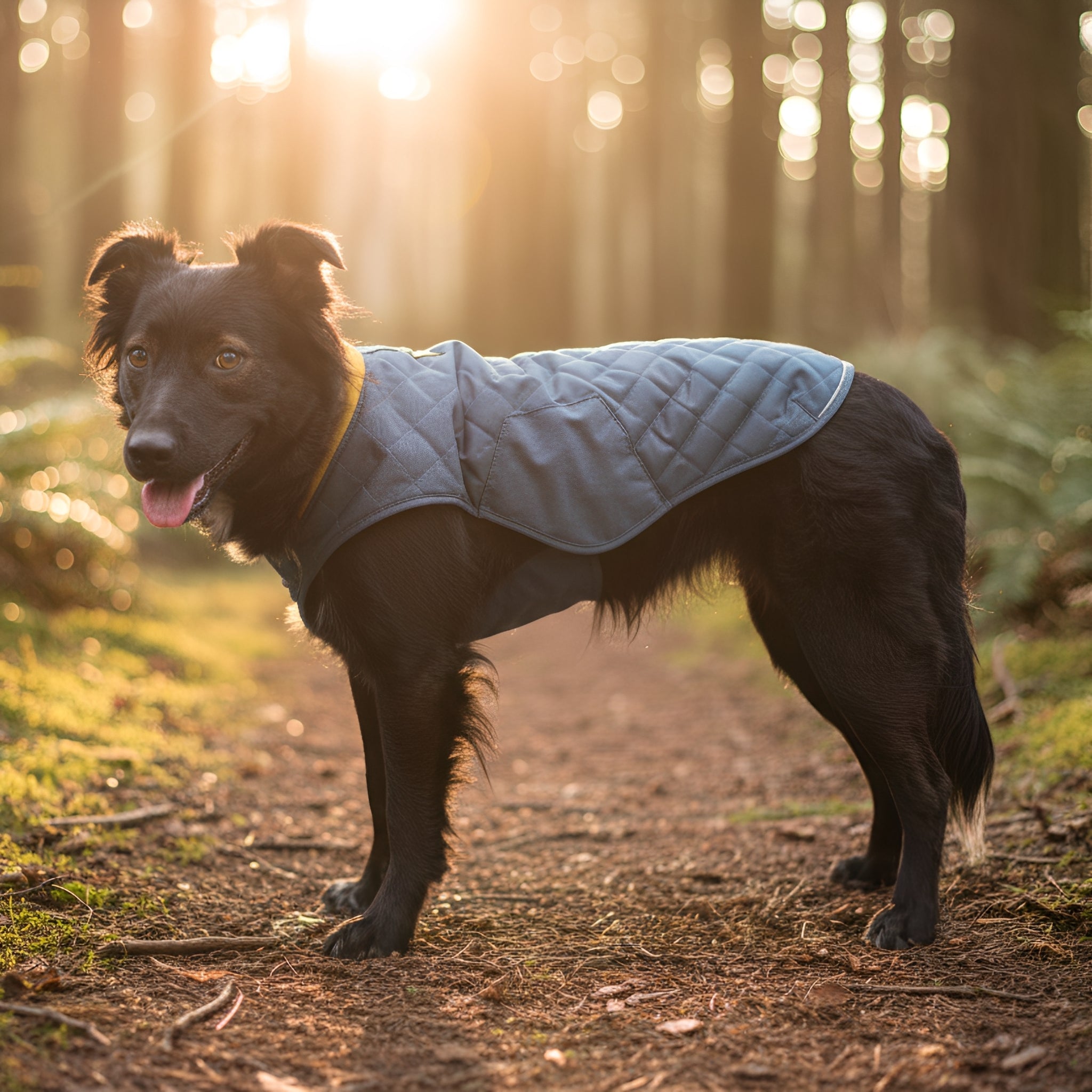 CozyShield - Hondenjas gewatteerd waterafstotend met riemopening - Mivero