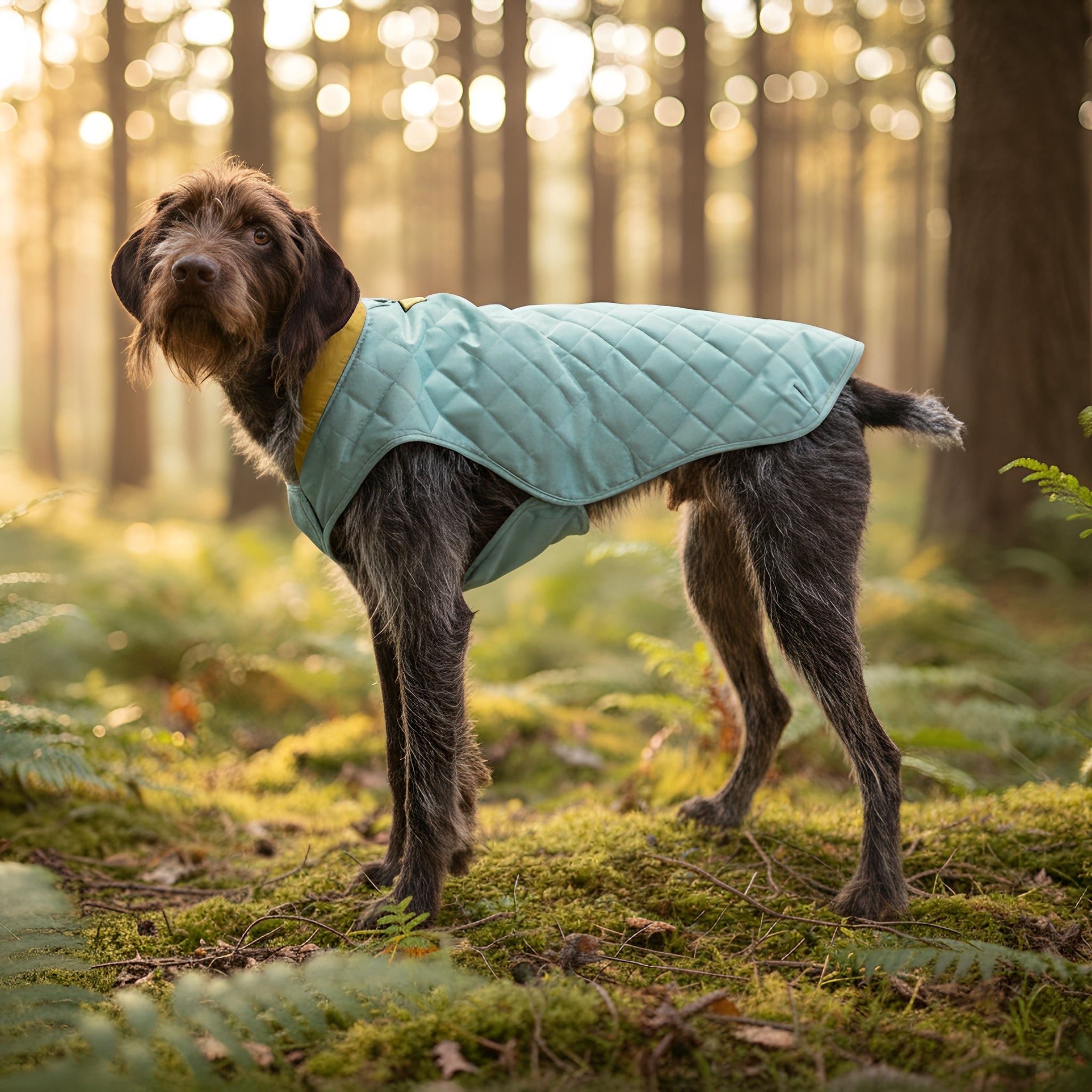 CozyShield - Hondenjas gewatteerd waterafstotend met riemopening - Mivero