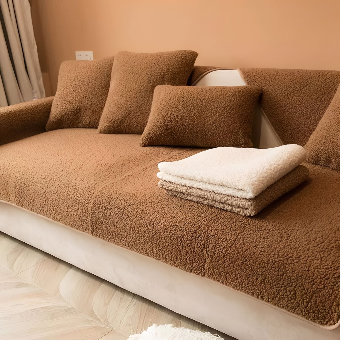 cozywrap - antislip teddy bankhoes - mivero