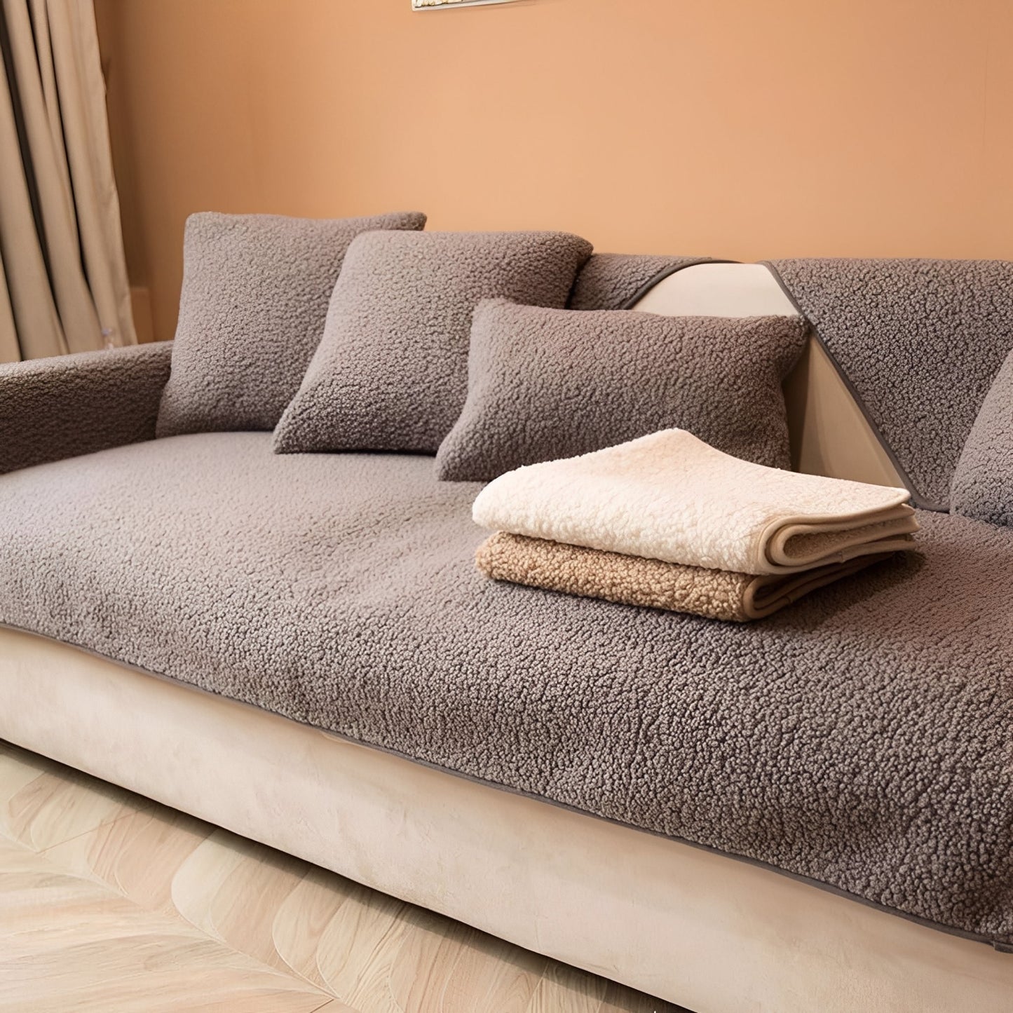 cozywrap - antislip teddy bankhoes - mivero