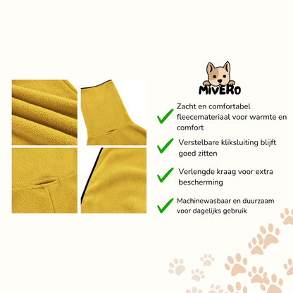 CuddleCoat - Absorberende Katoen - Frotté Hondenbadjas - Mivero