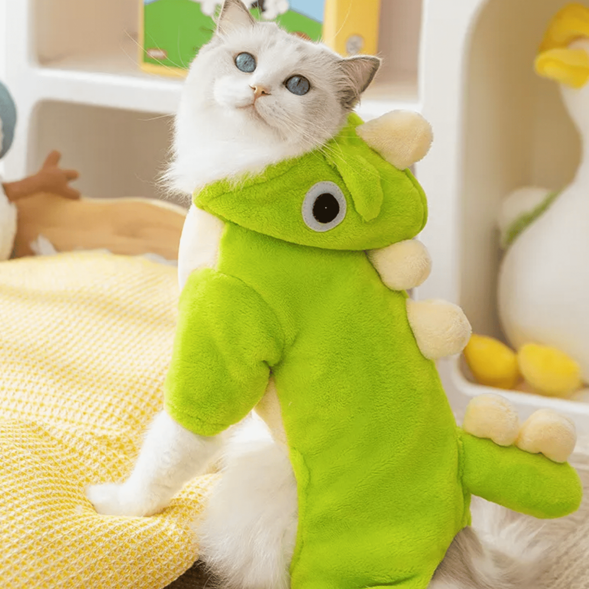 DinoSnug - Fleece Dinosaurus Huisdierkostuum - Mivero