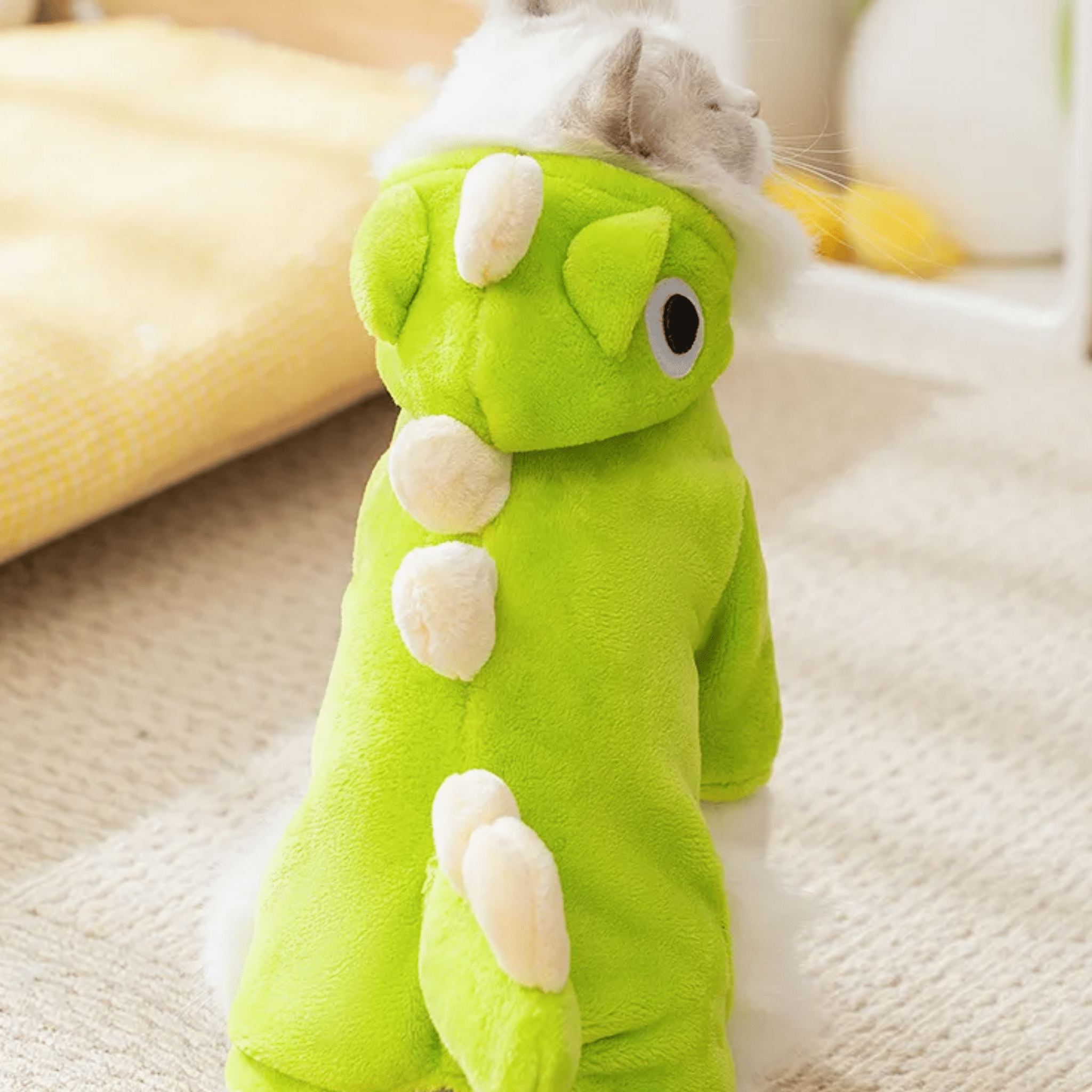 DinoSnug - Fleece Dinosaurus Huisdierkostuum - Mivero