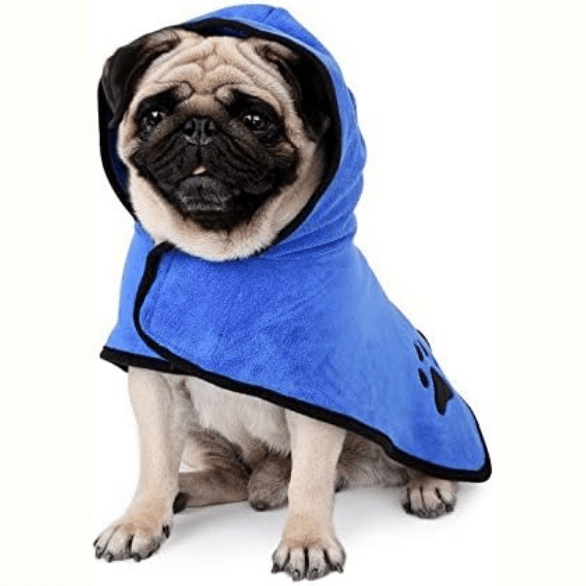 Droogie - Absorberende Microvezel Hondenbadjas - Mivero