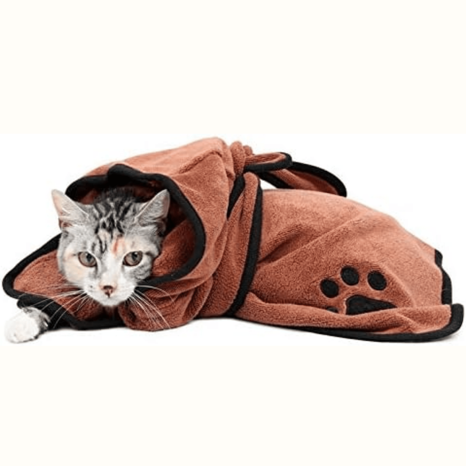 Droogie - Absorberende Microvezel Hondenbadjas - Mivero